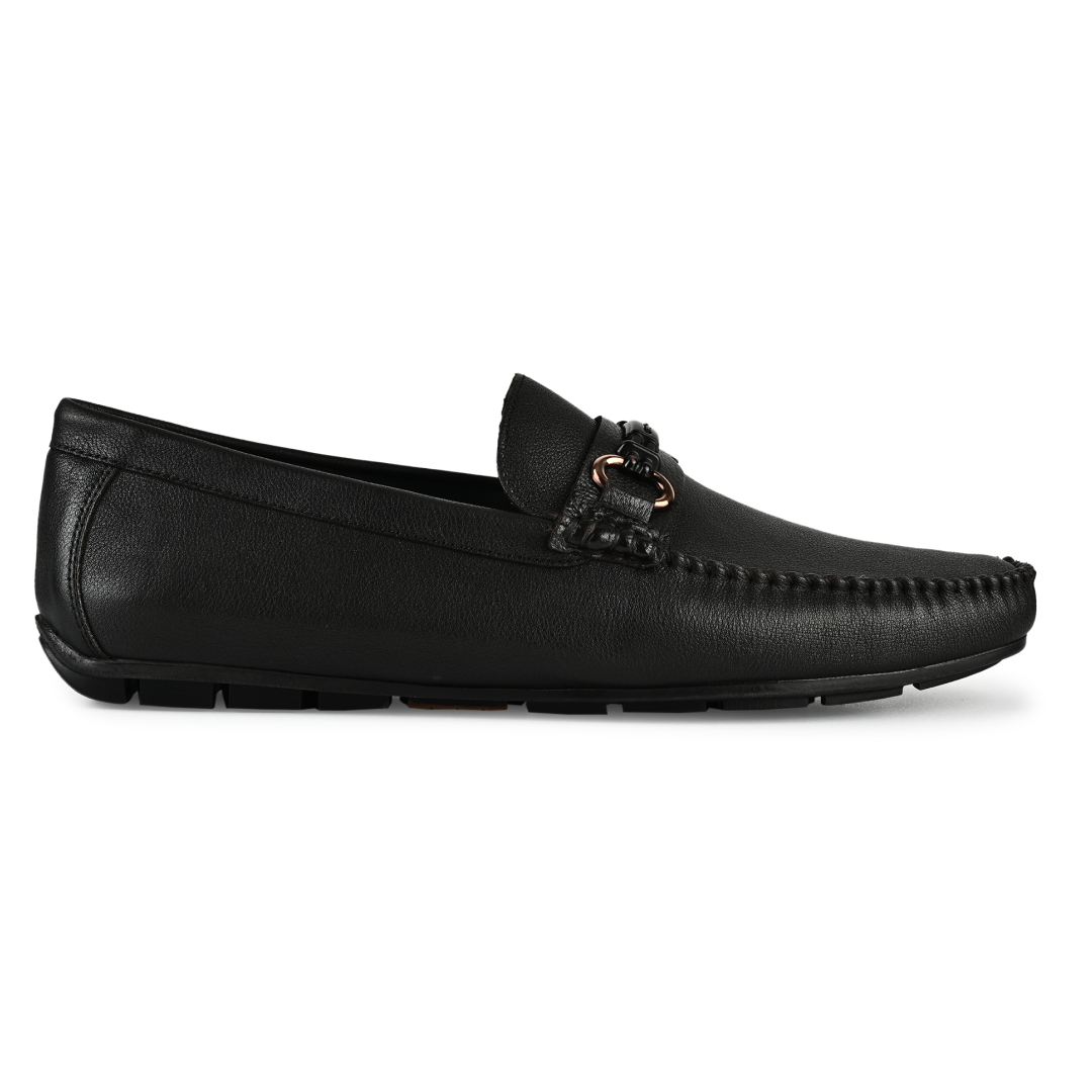 Henry Penny Moccasins - Black
