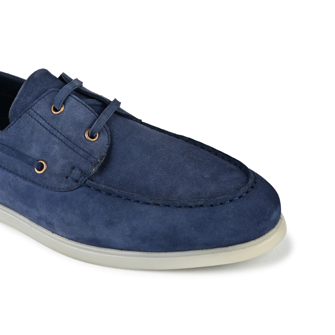 Regal Suede Lace Ups - Blue