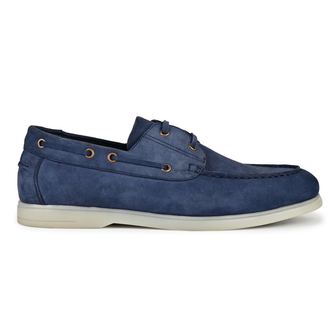 Regal Suede Lace Ups - Blue