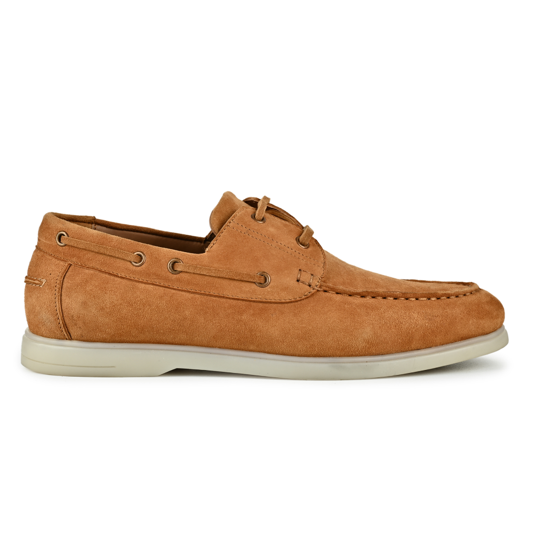 Regal Suede Lace Ups - Tan