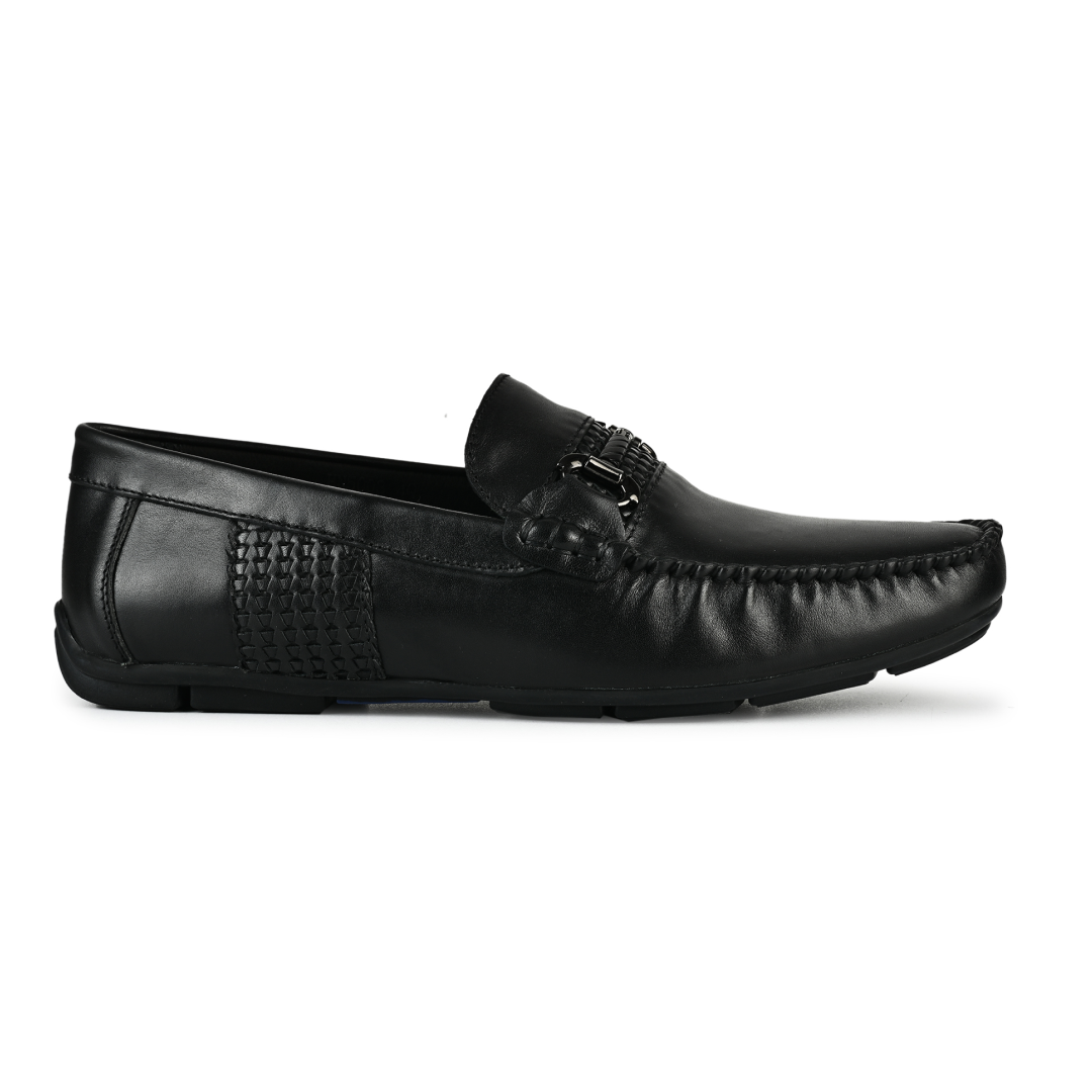 Thomas Men Horsebit Loafers- Black