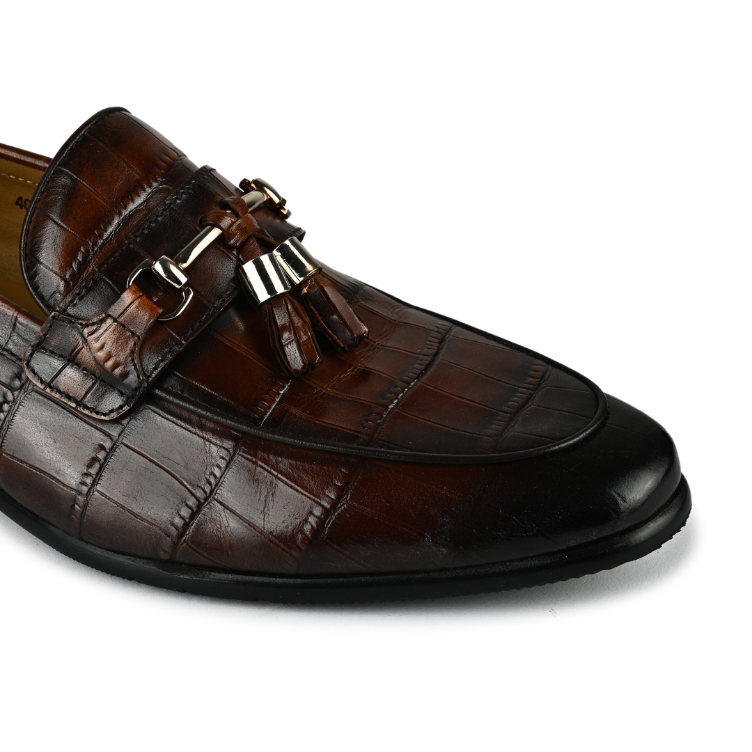 Cambridge Tassel Loafers - Brown