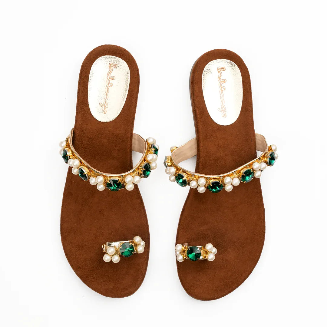 Regal Gemstone Flats - Green