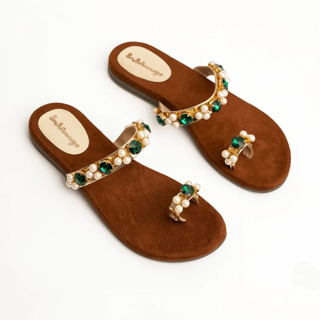 Regal Gemstone Flats - Green